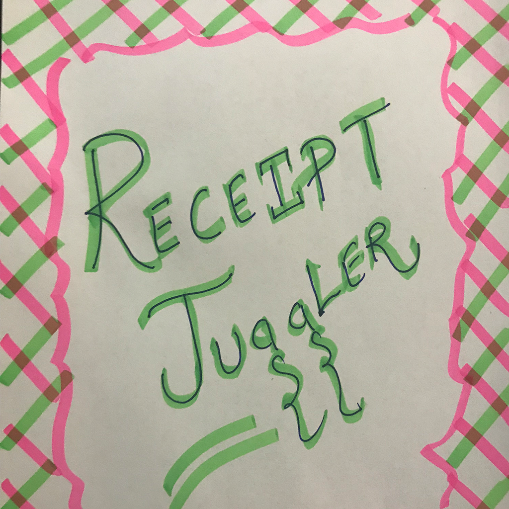 Receipt Juggler Cover